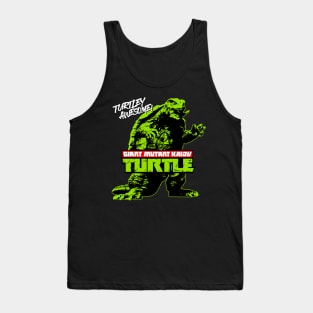 GIANT MUTANT KAIJU TURTLE Tank Top